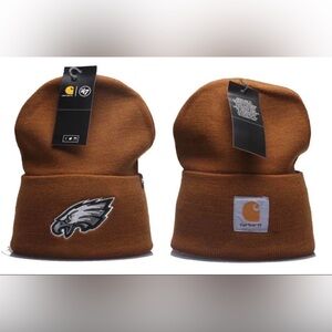 Carhartt ‘47 Philadelphia Eagles Brown NFL Football Beanie OSFM Brand New